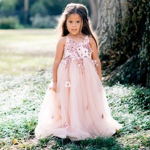 Little girl’s custom dress